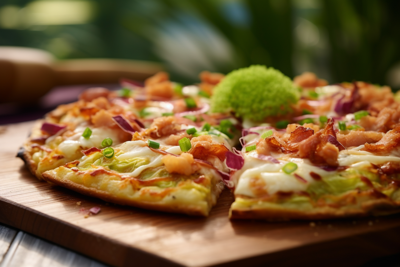 Okonomiyaki Pizza: A Fusion Delight of Japanese and Italian Cuisine