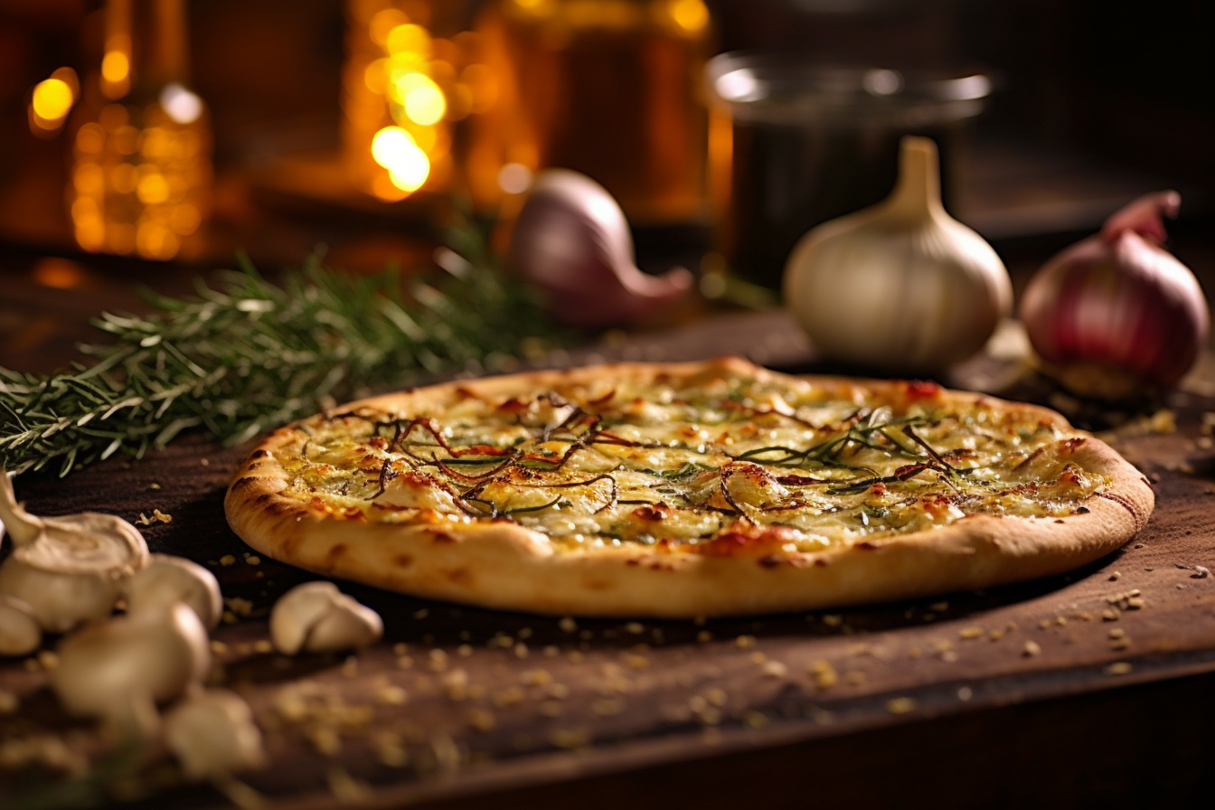 The Irresistible Charm of Roasted Garlic Pizza: A Garlicky Delight for Pizza Lovers