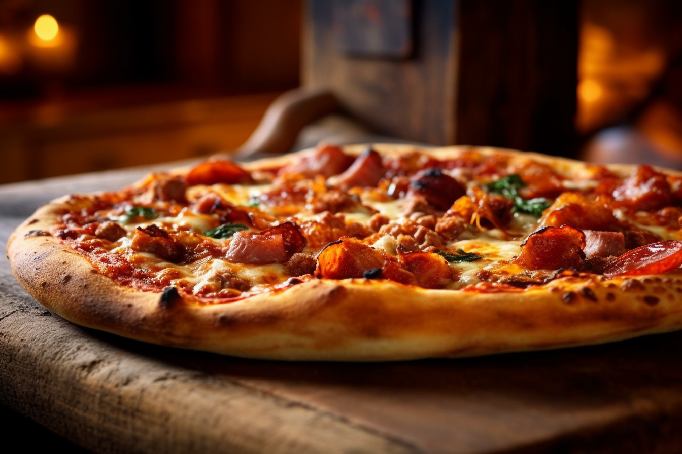 Indulge in the Savory Delight of Meat Lover's Pizza