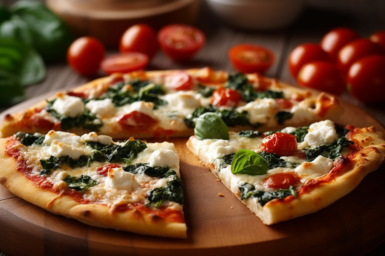 Ricotta and Spinach Pizza: A Delicious Vegetarian Delight