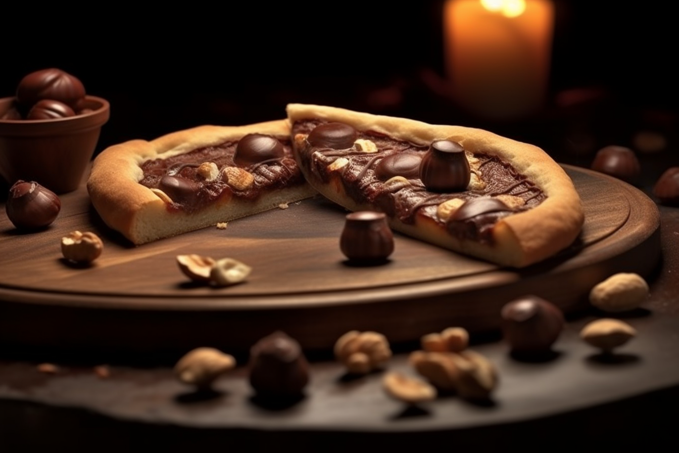 Indulge in Delightful Decadence: Nutella Pizza