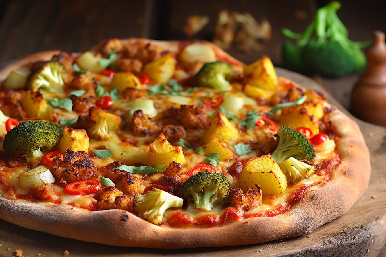 Aloo Gobi Pizza: A Fusion Delight of Indian Flavors and Italian Classic